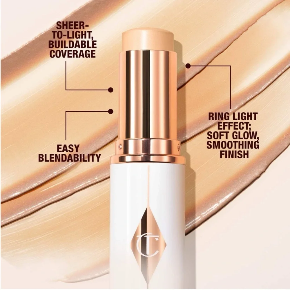 🌸 CHARLOTTE TILBURY Unreal Skin Sheer Glow Tint Hydrating Foundation Stick